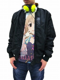 画像ギャラリー No.002のサムネイル画像 / 「アイマス シンデレラガールズ」，衣装“マイファーストスター!!”を着た蘭子と杏のTシャツが4月に発売