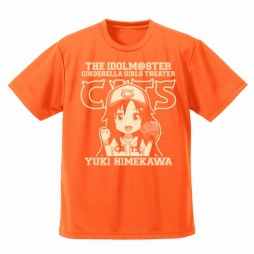 画像ギャラリー No.002のサムネイル画像 / TVアニメ「デレマス劇場」の姫川友紀や結城 晴のドライTシャツが9月下旬に発売