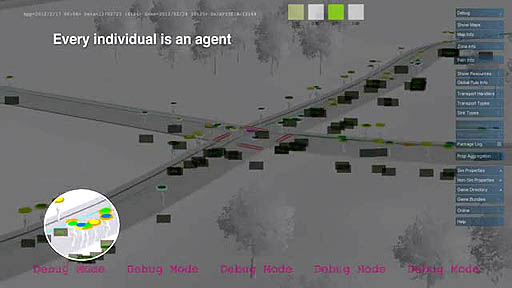 画像ギャラリー No.003のサムネイル画像 / 「SimCity」に使用されているゲームエンジン「GlassBox」とは何か。そのテクノロジーを紹介するムービーを公開