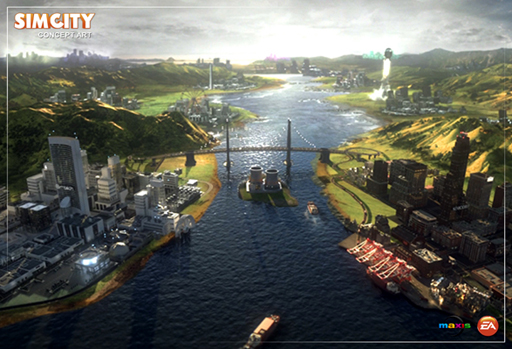 画像集#010のサムネイル/「SimCity」はマルチプレイをメインにしたシミュレーションに。EA，ロンドンで開催したメディア向けイベントで，SimCityのデモプレイを公開