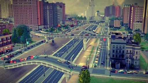 画像集#002のサムネイル/「シムシティ」に「高架橋」や「地下トンネル」を作成できるツールが実装される。交通AIの改良も
