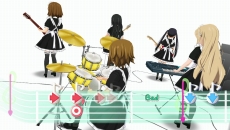 画像ギャラリー No.004のサムネイル画像 / 「けいおん! 放課後ライブ!! HD Ver.」,Don't say “lazy”を始めとする収録楽曲が公開。絶対領域が気になるメイド服の衣装も