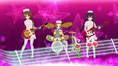 画像ギャラリー No.011のサムネイル画像 / 「けいおん! 放課後ライブ!! HD Ver.」,Don't say “lazy”を始めとする収録楽曲が公開。絶対領域が気になるメイド服の衣装も