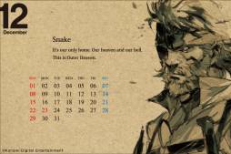 画像ギャラリー No.006のサムネイル画像 / 「METAL GEAR」シリーズの2013年版卓上カレンダーが12月17日に発売