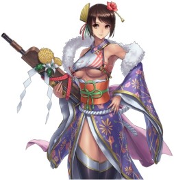 画像集#008のサムネイル/「鬼武者Soul」で漫画「ハイスコアガール」とのコラボクエスト後編が配信に