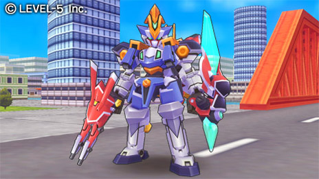 ダンボール戦機w 巨大すぎる謎のマシン キラードロイド と3体合体のスーパーlbx Sオービス が登場