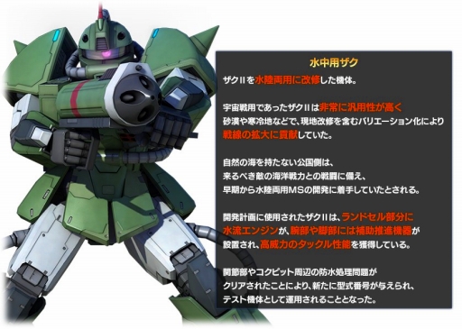 画像ギャラリー No.004のサムネイル画像 / 「ガンダム バトルオペレーション」水中用ザクが入手できるイベントを開催