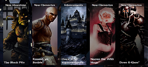 画像ギャラリー No.002のサムネイル画像 / 金字塔的RPGのHDリメイク版「Baldur's Gate Enhanced Edition」,3人の新プレイアブルキャラクターや,オリジナルからの改良点/追加点の概要を公開