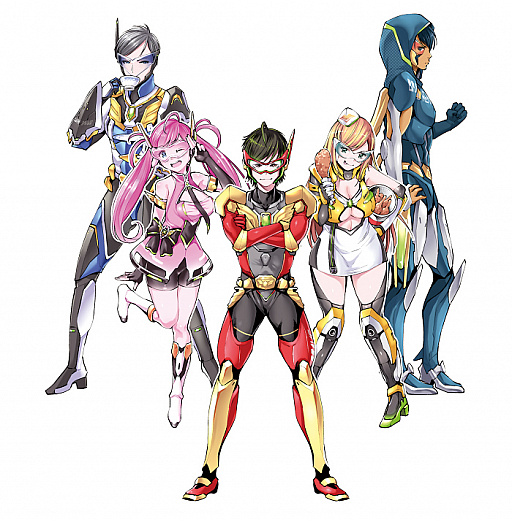 画像ギャラリー No.002のサムネイル画像 / 「PSO2es」,新Webマンガ「オラクル戦隊セイガーズ」の連載がスタート