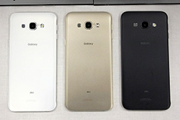 画像ギャラリー No.013のサムネイル画像 / Samsung,最薄部約6mmの薄型Androidスマートフォン「Galaxy A8」をKDDIから発売。スマホ合体型VR HMD「Gear VR」も国内に投入