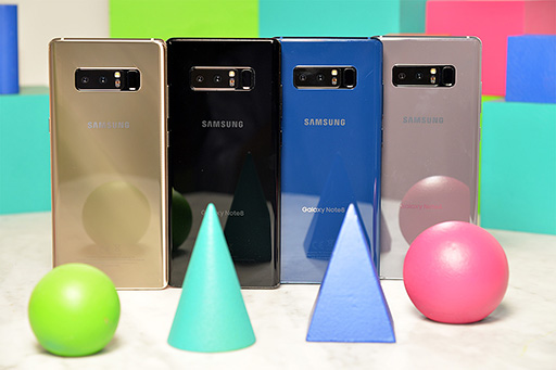 画像ギャラリー No.002のサムネイル画像 / Samsung,ペン入力対応スマートフォン「Galaxy Note8」発表。6.3インチなのに握れる,アスペクト比18.5:9の縦長有機ELパネルを搭載
