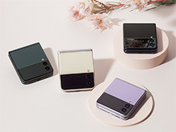 画像集#011のサムネイル/Samsung,折りたたみ式スマホ「Galaxy Z Fold3」と「Galaxy Z Flip3」を発表。ペン入力や防水対応が見どころだ