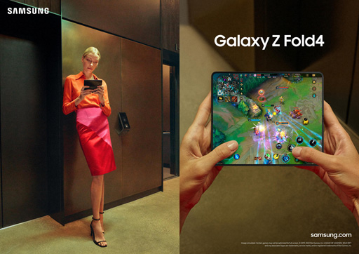 画像集#007のサムネイル/Samsung，折りたたみ式スマホ「Galaxy Z Fold4」を発表。Android 12L搭載で大画面でも使いやすくなった