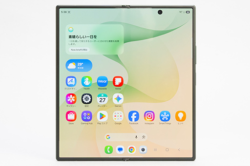 画像ギャラリー No.012のサムネイル画像 / 開いた状態で4:3画面のスマートフォンでゲームはどうなる? Galaxy Z Fold8&Galaxy Z Fold8 Ultraをテスト