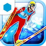 画像ギャラリー No.006のサムネイル画像 / GREE,ソーシャル要素を加えた「リアルスキージャンプバトル」の配信を開始