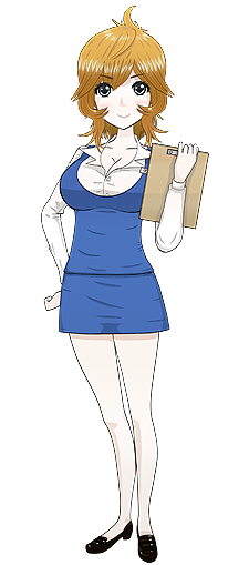 画像ギャラリー No.012のサムネイル画像 / 「サラリーマンDDT」,スマートフォン版のサービスをGREEで本日スタート。豪華声優陣による女性キャラ達とたわむれながら「名刺交換」でバトル