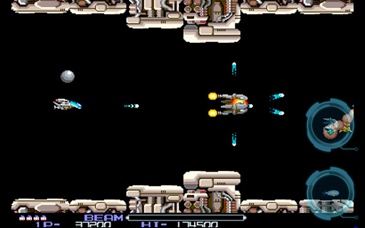 画像ギャラリー No.004のサムネイル画像 / 【PR】「Androidアプリレビュー」第4回:横スクロールSTGの名作「R-TYPE」。あの当時の迫力がそのままAndroidで楽しめる!