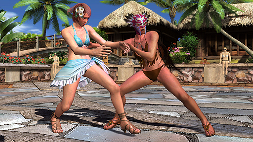 画像ギャラリー No.002のサムネイル画像 / 「鉄拳タッグトーナメント2」,初回封入特典の一部「水着コスチュームセット」「リリのふわふわスカート」を公開