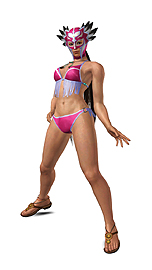 画像ギャラリー No.006のサムネイル画像 / 「鉄拳タッグトーナメント2」,初回封入特典の一部「水着コスチュームセット」「リリのふわふわスカート」を公開