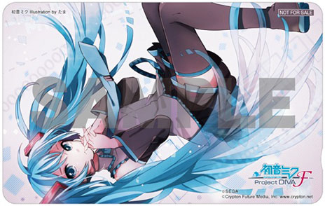 画像ギャラリー No.001のサムネイル画像 / 「初音ミク -Project DIVA- F」店舗別予約特典の第5弾を公開。茨城県と神奈川県で店頭体験会が開催されることも明らかに