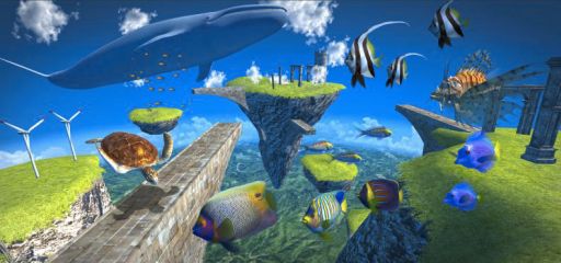 画像ギャラリー No.004のサムネイル画像 / 海の世界を作る癒し系シミュレーション「LINE EASY DIVER」,本日配信