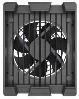 画像ギャラリー No.003のサムネイル画像 / 2台のnasneを縦置きして,ファンで冷却もできるスタンドが発売