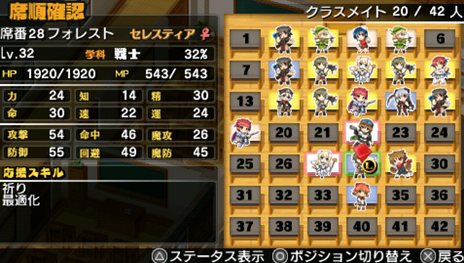 新 剣と魔法と学園モノ 刻の学園 隣り合うクラスメイトにより さまざまなメリットが得られる 席替え システムを紹介