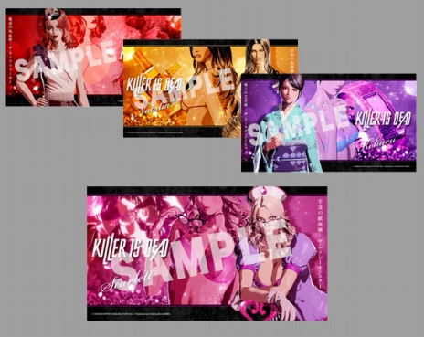 Killer Is Dead の店舗特典情報が公開 Pc用壁紙や図書カードに モンドガールやイメージガールの姿をあしらった仕様 Killer Is Dead の店舗特典情報が公開 Pc用壁紙や図書カードに モンドガールやイメージガールの姿をあしらった仕様