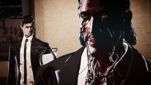 画像ギャラリー No.005のサムネイル画像 / 遊ぶほどに気持ち良さの増すアクションゲーム,「KILLER IS DEAD」で描きたかったのは,京都に潜む危険性? エグゼクティブディレクター・須田剛一氏と,ディレクター・新 英幸氏に聞く