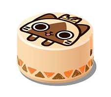 画像ギャラリー No.003のサムネイル画像 / 「アイルー」デザインのスマホ/タブレット用ロボットクリーナーが7月26日発売