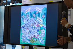 画像ギャラリー No.014のサムネイル画像 / Tカード連動型の携帯電話向けソーシャルゲーム「Tの世界」発表会レポート。名誉オーナーの鈴木奈々さんも登場