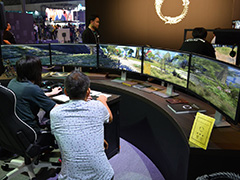 ［TGS 2016］湾曲ディスプレイ5台を並べて「エルダー・スクロールズ・オンライン」をプレイ。イベントならではの環境でタムリエルの世界に浸ろう