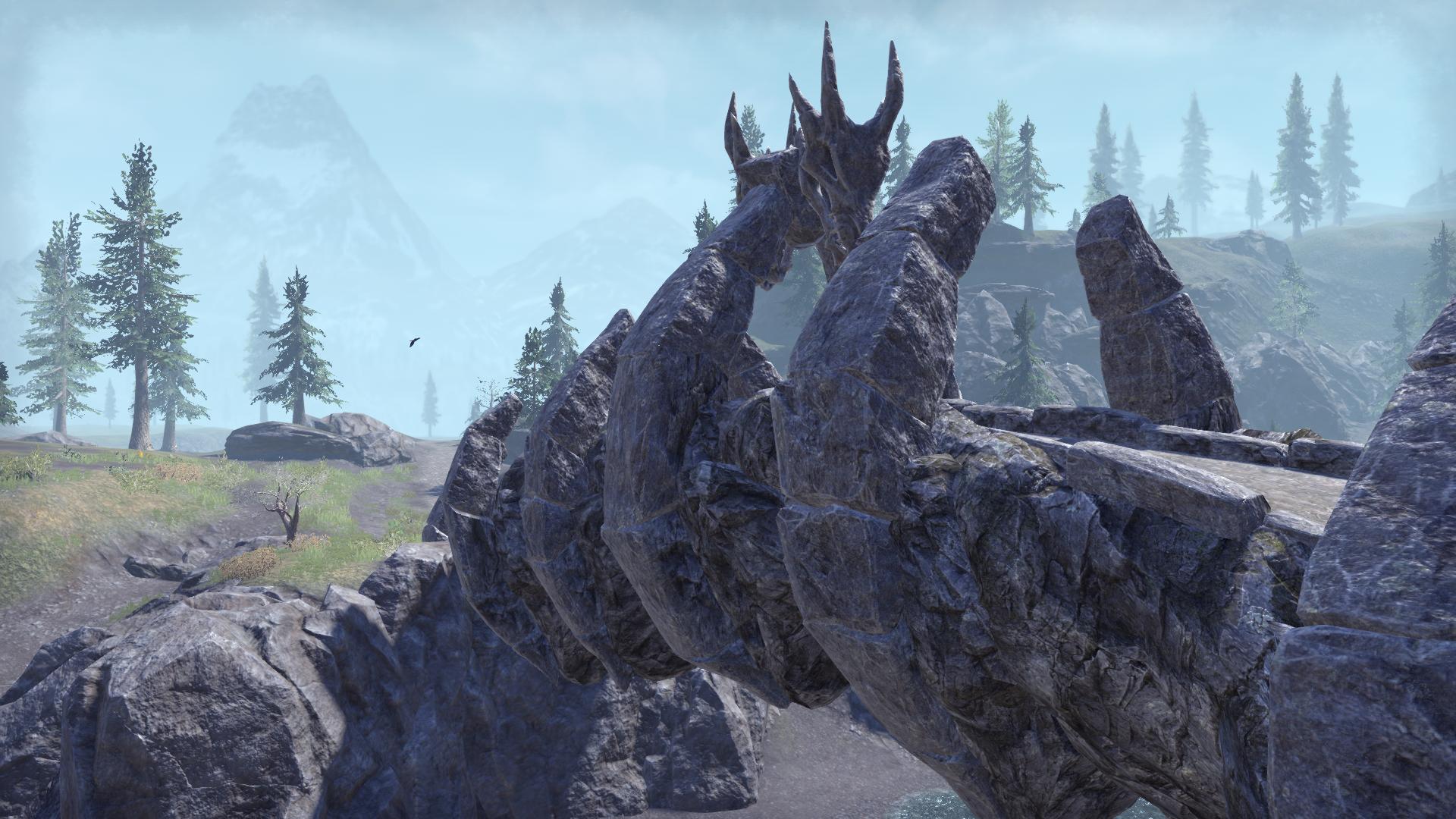画像集 032 エルダー スクロールズ オンライン と Skyrim の風景を比較 西スカイリムは1000年前 どのような姿だったのか
