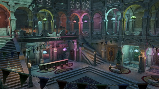 画像ギャラリー No.005のサムネイル画像 / 「エルダー・スクロールズ・オンライン」の2026年は夜の市場から始まり,盗賊ギルドが再始動。シェオゴラスも大騒動を起こすと思ったら,冒険の舞台は外洋と嵐のスカイリムへ