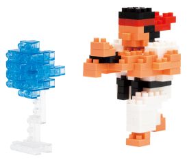 画像集#002のサムネイル/「ストリートファイターII」のリュウと春麗が「nanoblock」になって登場