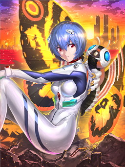 画像ギャラリー No.003のサムネイル画像 / 「聖戦ケルベロス」で「ゴジラ対エヴァンゲリオン」コラボイベントが開催