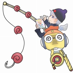 画像ギャラリー No.005のサムネイル画像 / 「釣り★スタ」がアニメ「ケロロ」とコラボ。「ケロロサオみくじ」が登場