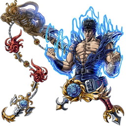 画像ギャラリー No.004のサムネイル画像 / サウザー人面魚が出没。「釣り★スタ」が「北斗の拳 イチゴ味」とコラボ