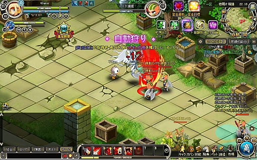 画像ギャラリー No.009のサムネイル画像 / 【PR】春のオンライゲーム特集 「あすてり物語」ブラウザでもPK上等の本格MMORPG。しかも自動進行で楽々冒険