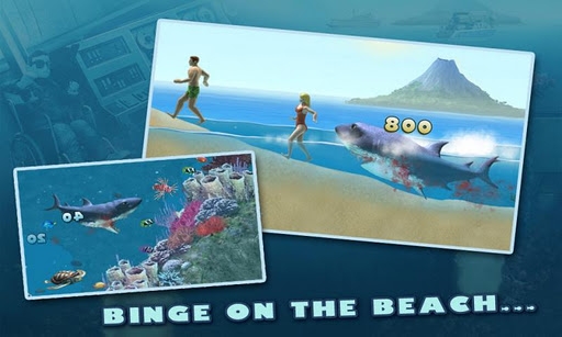 画像ギャラリー No.004のサムネイル画像 / 【6月6日のAndroid向けアプリセール情報】サメを成長させる横スクロールアクション「Hungry Shark」シリーズが無料配信中