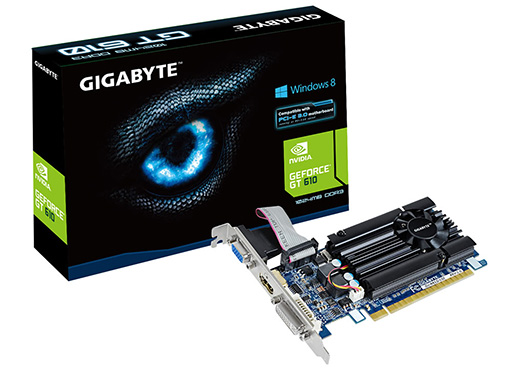 画像集#001のサムネイル/GIGABYTE製のLow Profile対応GT 610カードが発売。価格は約5000円