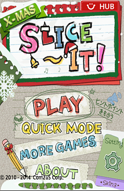 画像集#002のサムネイル/操作は簡単,線を引くだけ。スマホ向けカットパズルゲーム「Slice It!」を紹介する「(ほぼ)日刊スマホゲーム通信」第566回