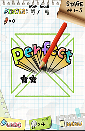 画像集#008のサムネイル/操作は簡単,線を引くだけ。スマホ向けカットパズルゲーム「Slice It!」を紹介する「(ほぼ)日刊スマホゲーム通信」第566回