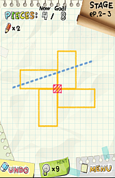 画像集#010のサムネイル/操作は簡単,線を引くだけ。スマホ向けカットパズルゲーム「Slice It!」を紹介する「(ほぼ)日刊スマホゲーム通信」第566回