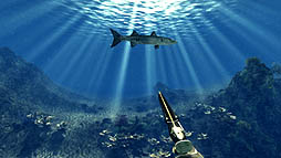 画像集#018のサムネイル/オーバーランド，モリで突いて魚を捕るスピアフィッシングシム「デプス ハンター」を，2012年5月18日にリリース
