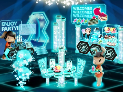 画像ギャラリー No.003のサムネイル画像 / 「魔法の国のお菓子屋さん」家具ガチャに「クラブカフェ」家具を追加