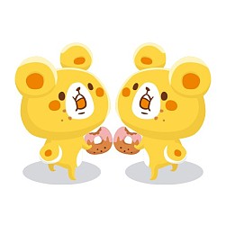 画像ギャラリー No.008のサムネイル画像 / 「クックと魔法のレシピ」“おしりっぽ”のキャラ達がグルメハンターとして登場