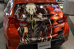 画像ギャラリー No.006のサムネイル画像 / 公式デコレーションカーの展示や試乗が行われた,「アムラックス×テイルズ オブ エクシリア 2」の模様をレポート