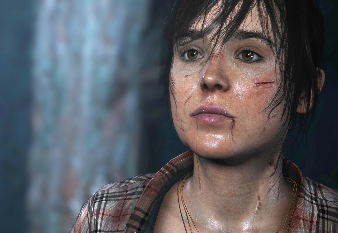 画像集 004 Beyond Two Souls のインタビューで 女優のエレン ペイジさんが10