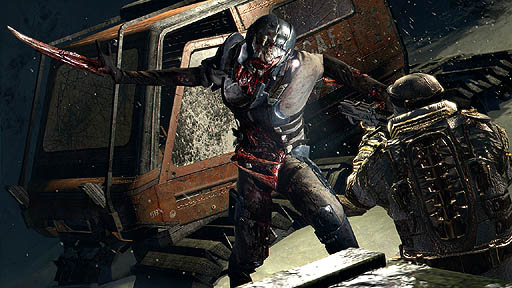 Dead Space 3」と「Army of Two The Devil's Cartel」のスクリーン
